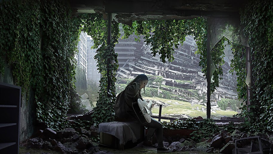 The Last of Us Part 2, Guitar, Concept, Art, 4K, #5.1804