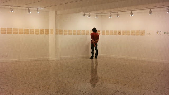 000 Encenação menor - texto de Cesar Kiraly para a individual de Kammal João