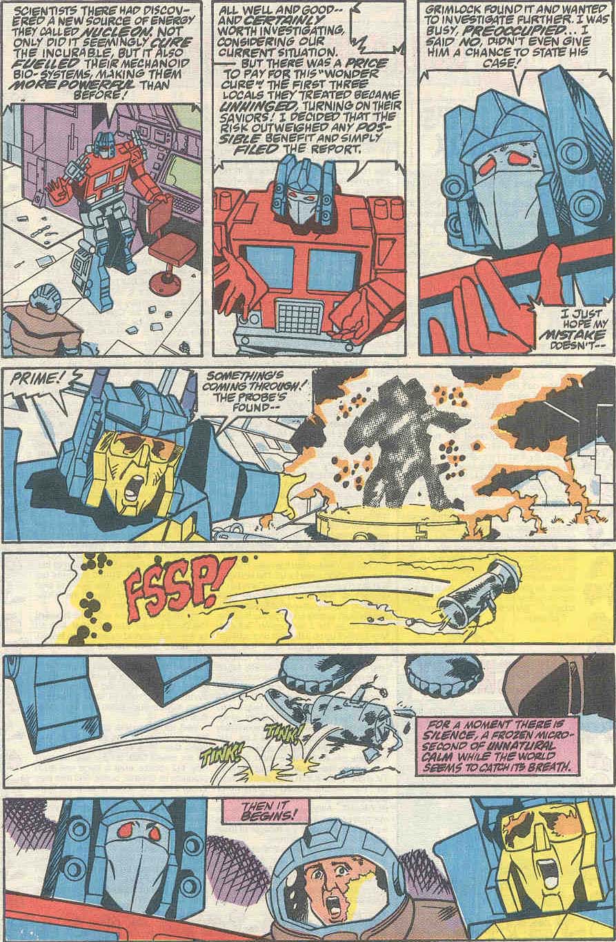 The Transformers (1984) issue 69 - Page 20