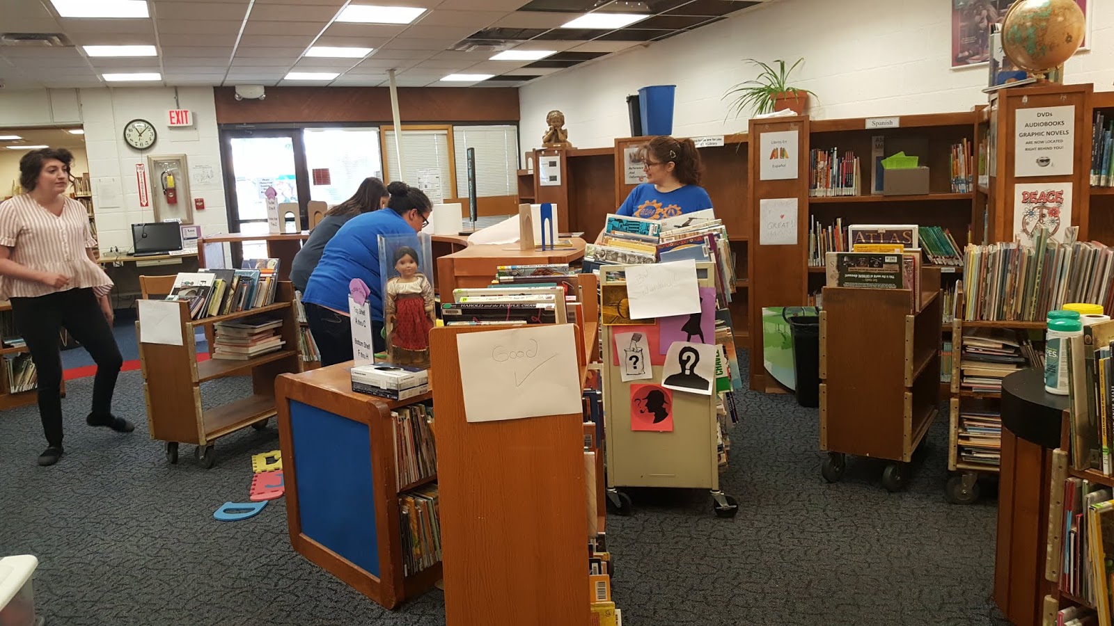 Icarus... the Santa Fe Public Library Blog La Farge Cleanup Efforts