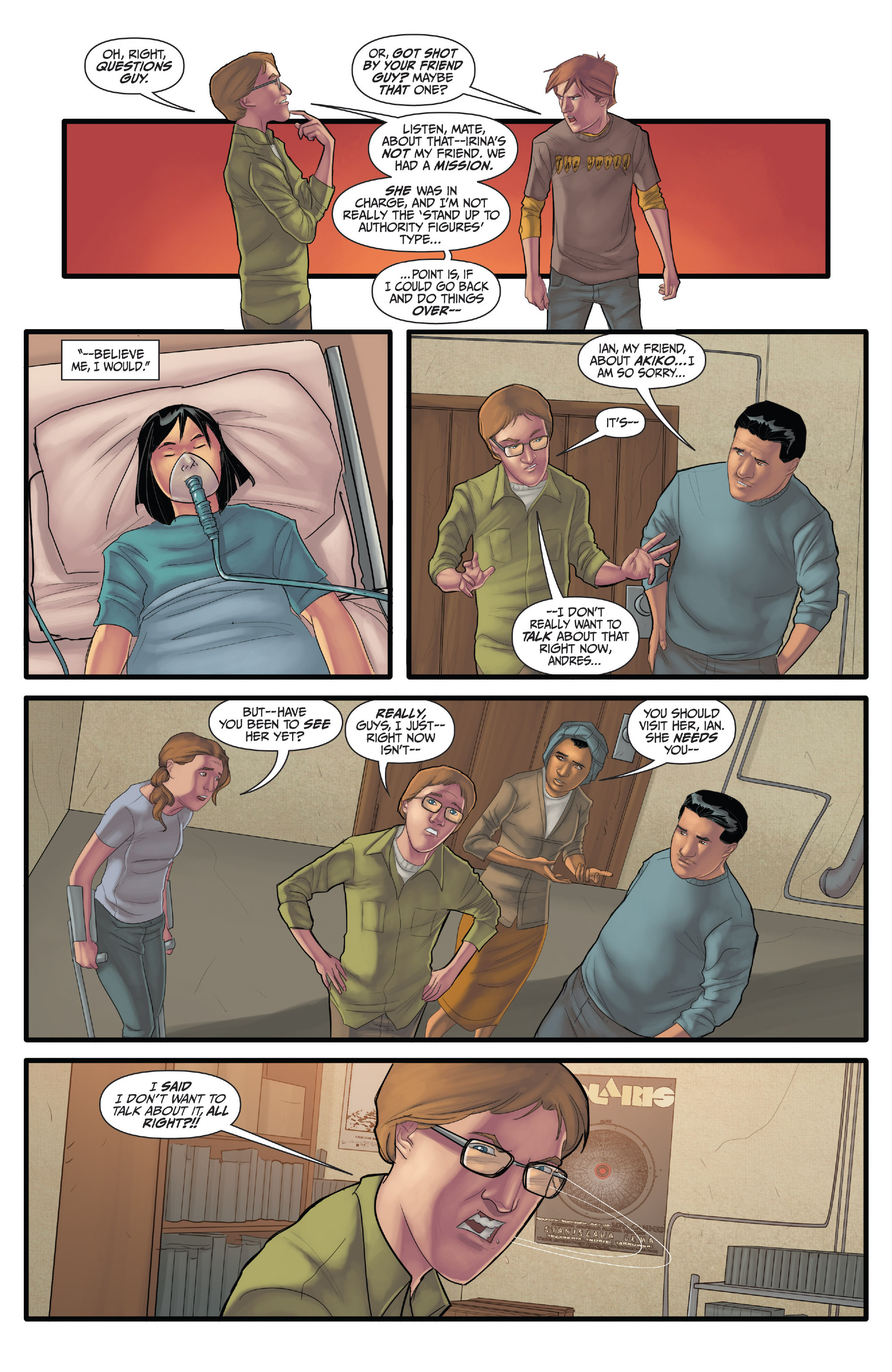 Read online Morning Glories comic -  Issue #36 - 13