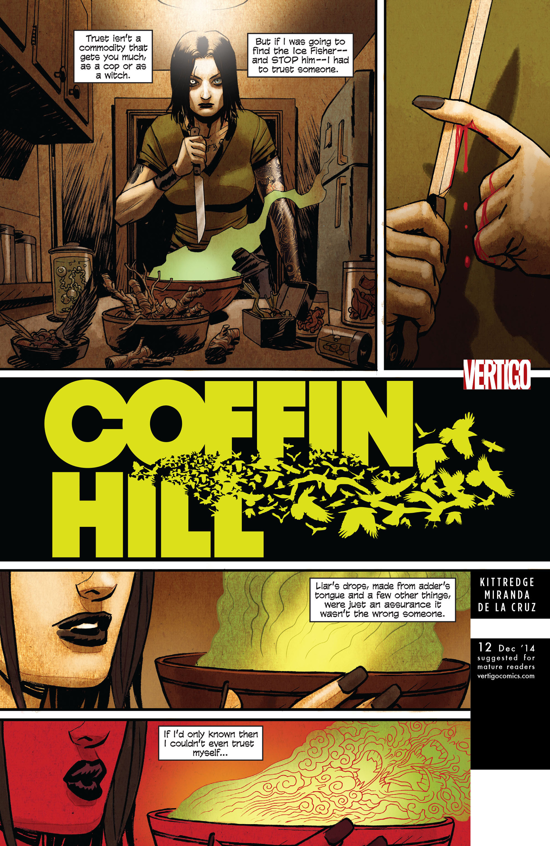 Read online Coffin Hill comic -  Issue #12 - 1