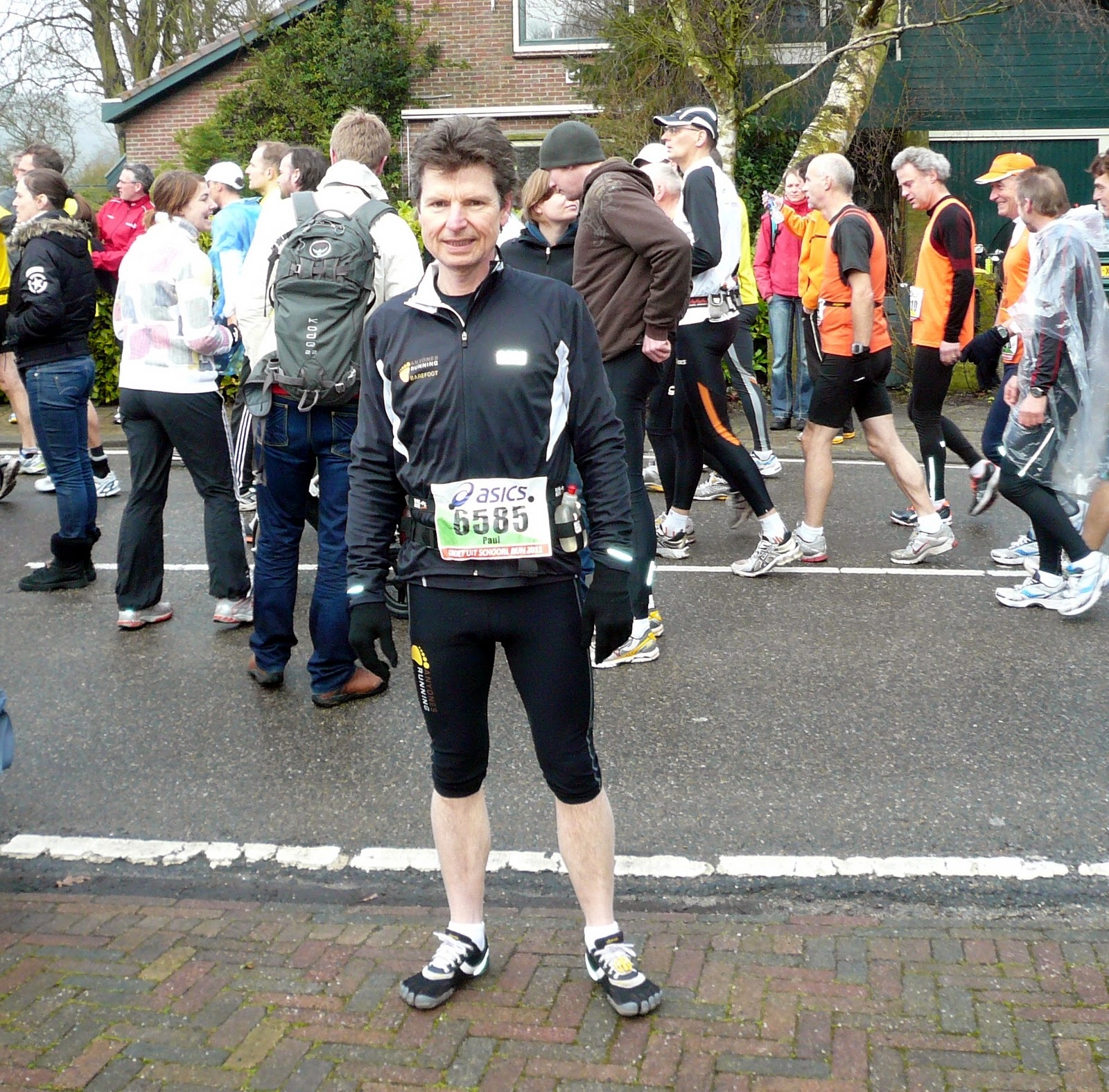 Running de Ultra marathon Raw Perfecte halve marathon in Schoorl 2011