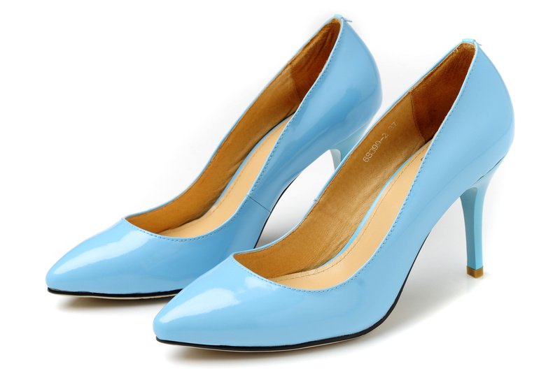 Light Blue High Heel Shoes | Fashionate Trends