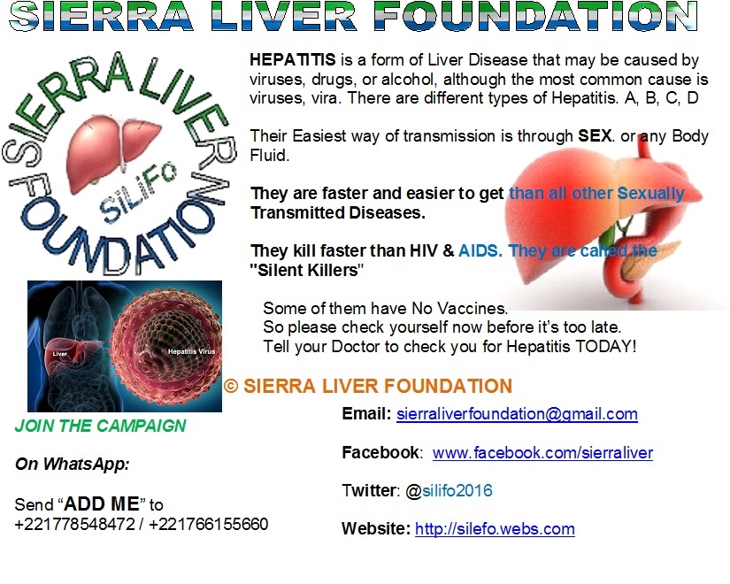 The Silent Killer in Sierra Leone; Liver Disease