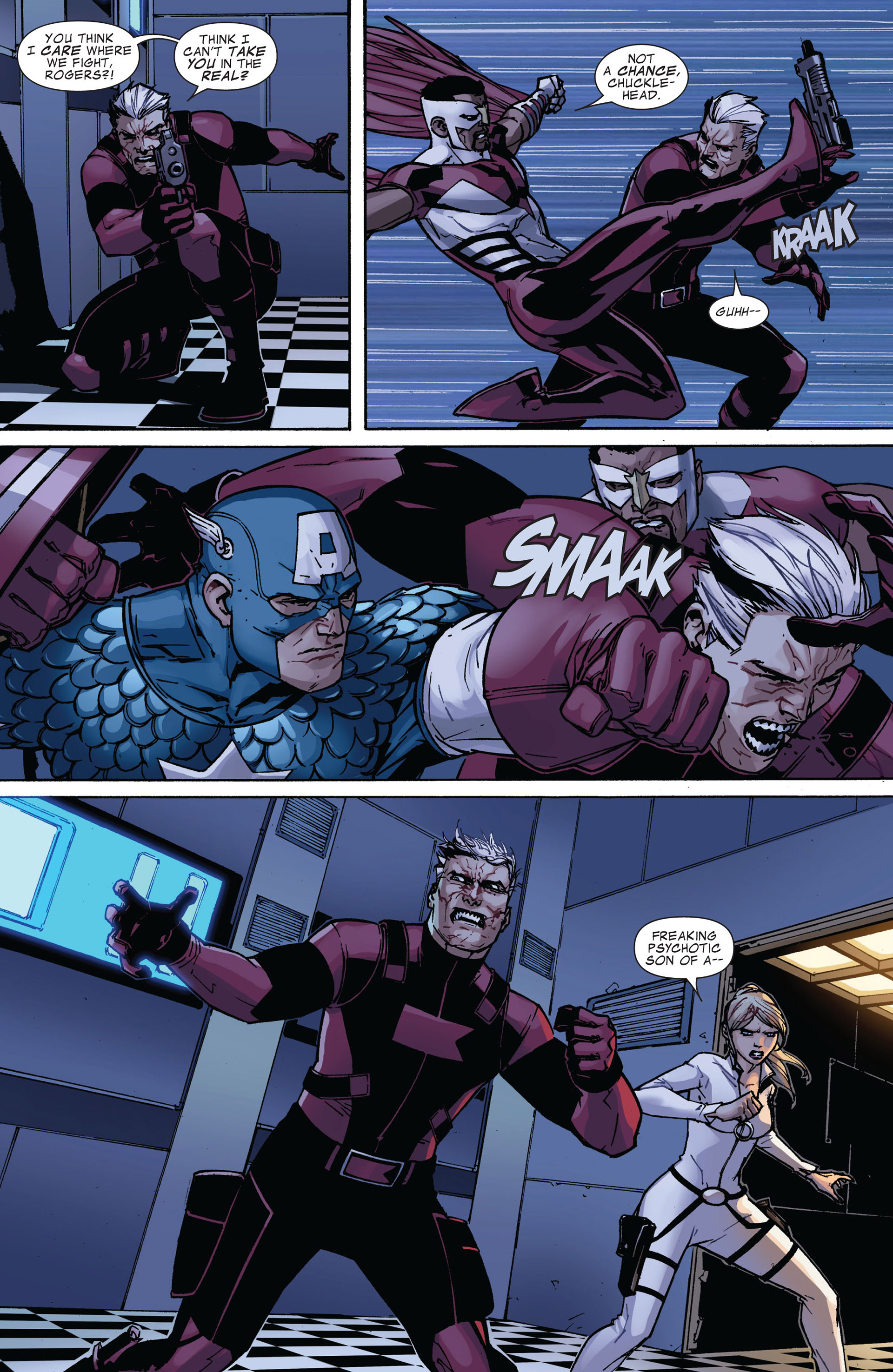 Read online Captain America (2011) comic -  Issue #5 - 14