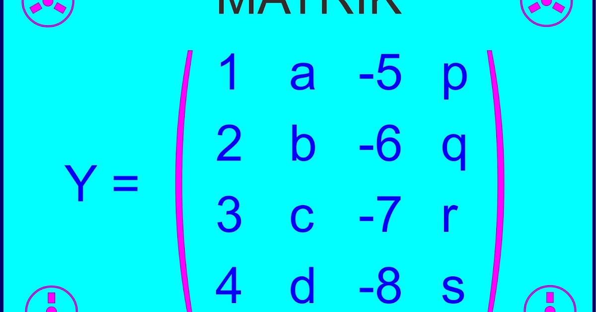 Contoh Soal Matriks 4X4 Contoh Soal Pelajaran