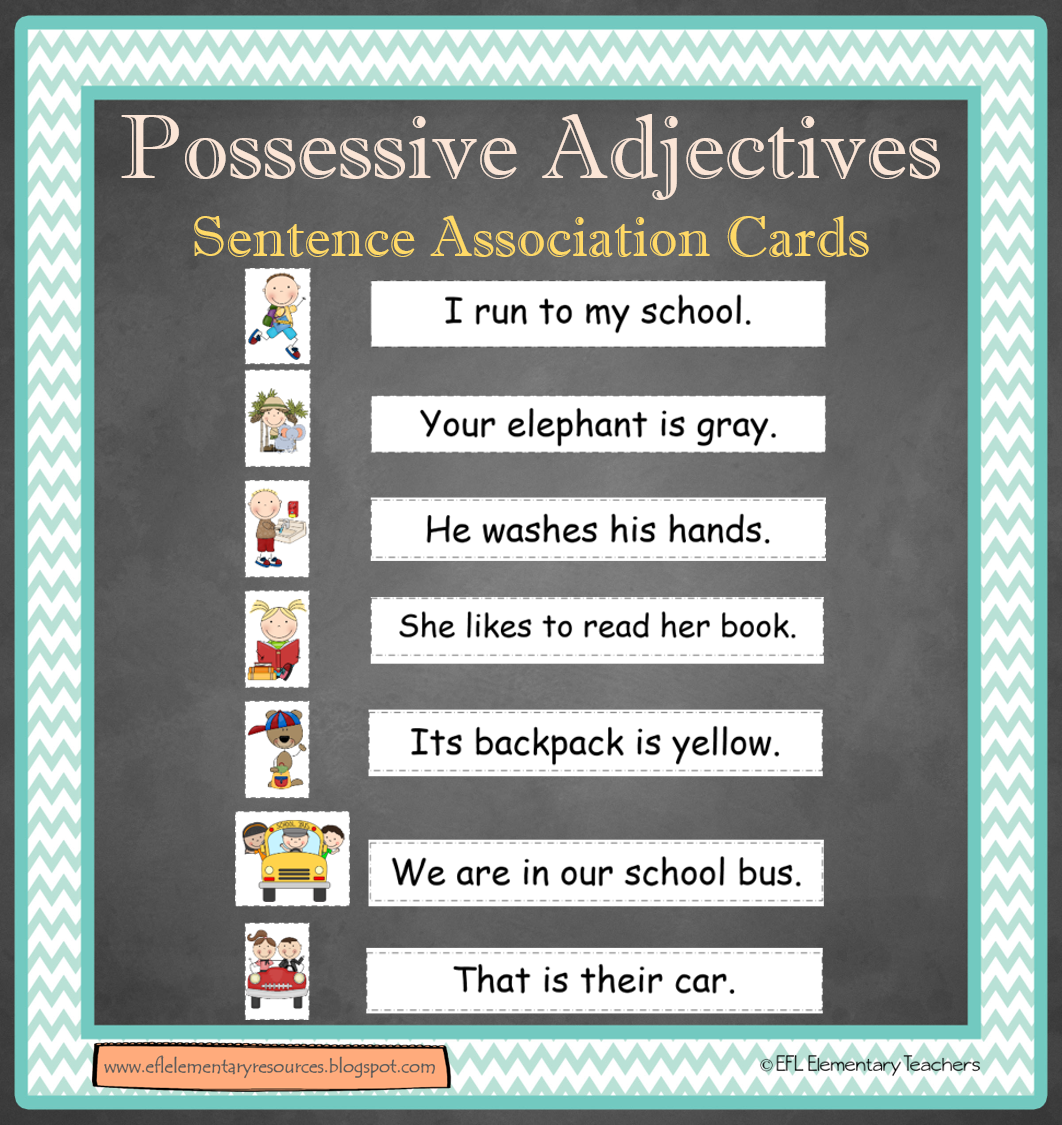 Sentence elements. Elementary sentence. Elementary sentence in Grammar. Questions in possessive adjective forms. Experience sentence for Elementary.