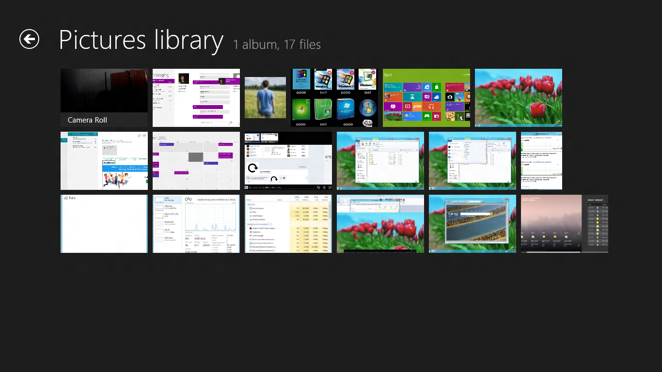 WIndows 8 Screen Shots (30+) | The Tech Heart