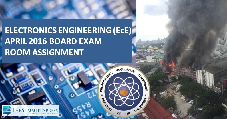 NOT POSTPONED! PRC moves venue of April 3-5, 2016 ECE, ECT board exam