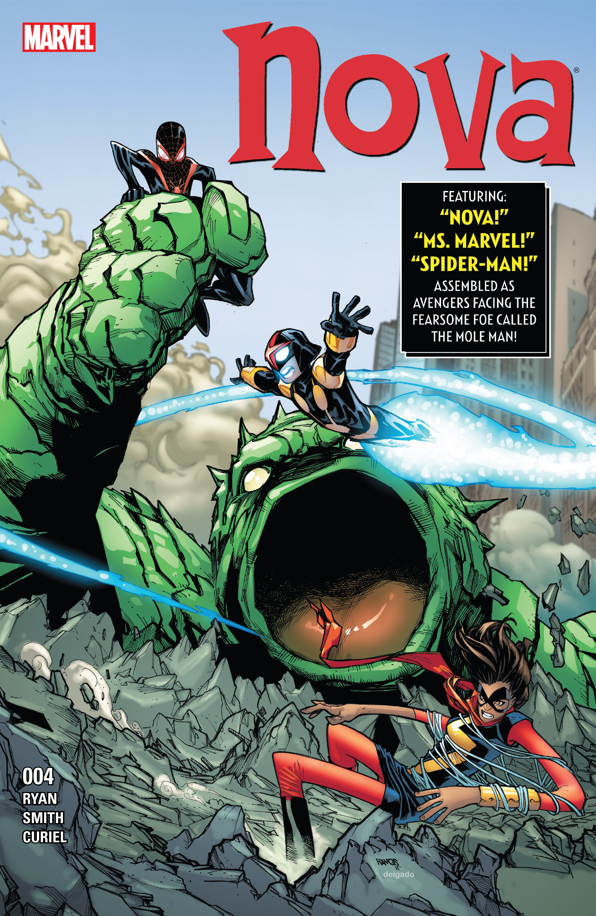 Read online Nova (2016) comic -  Issue #4 - 1