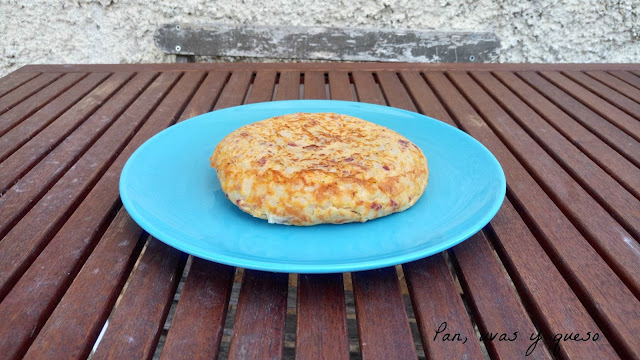 Tortilla castellana (tradicional o Thermomix)