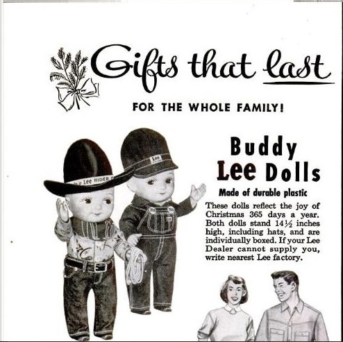 black buddy lee doll