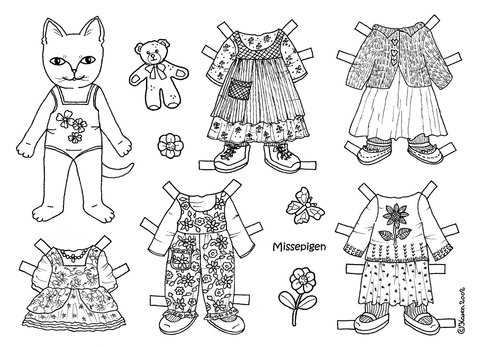Раскраска милых котиков с одеждой. Раскраски одевалки. Раскраски одевалки для девочек. Раскраска кукла с одеждой. Бумажные куклы с одеждой.