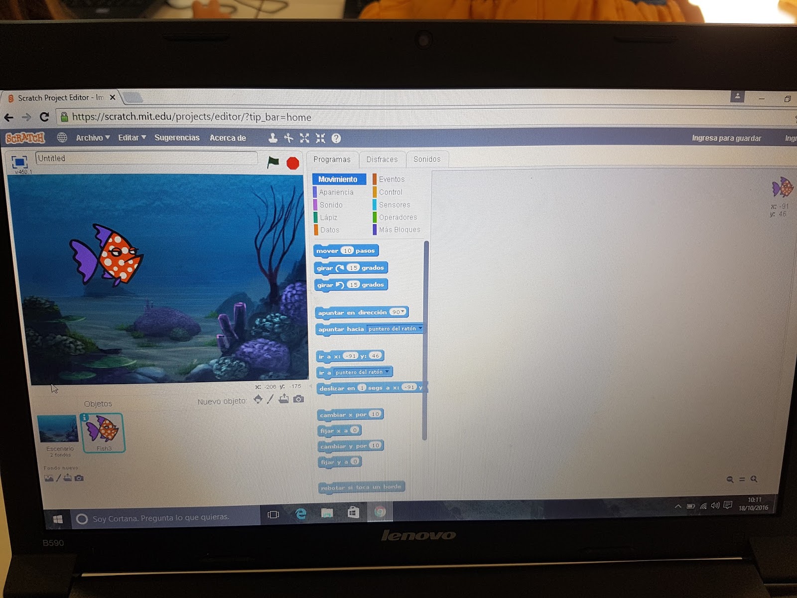 BIBLIOTECA CEIP CURTIS: Aprendemos a programar con Scratch