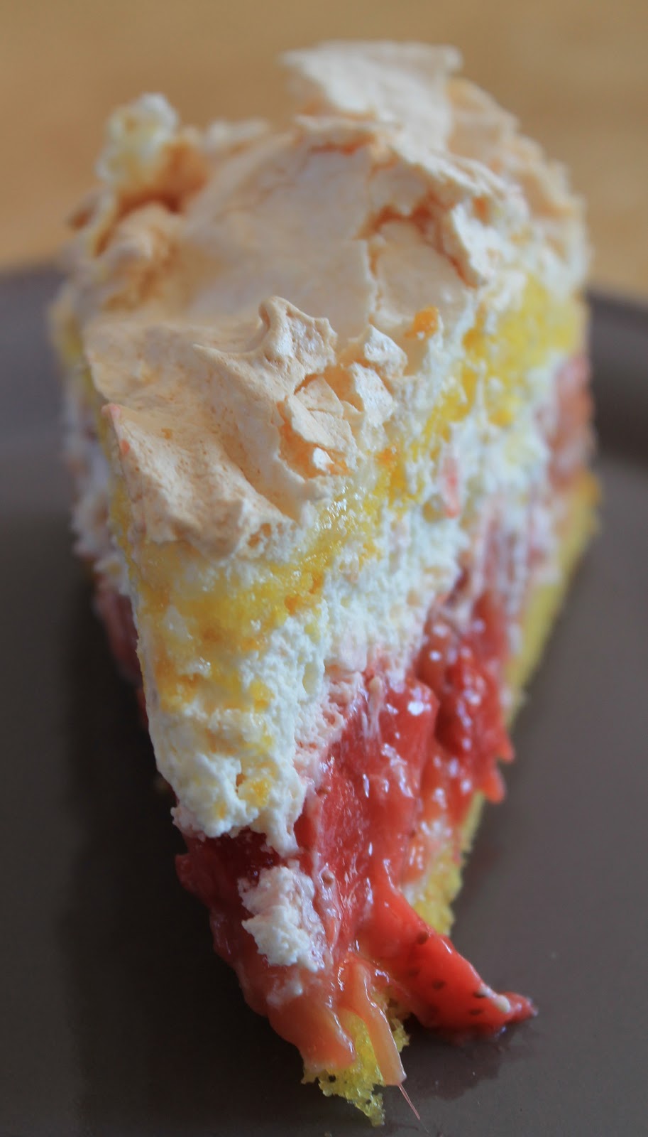 Erdbeer Rhabarber Baisertorte Kuchen - Rezepte Suchen