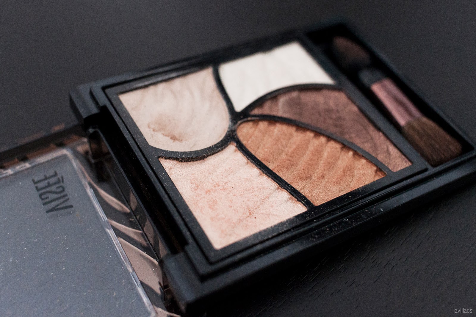 Project Make A Dent 2016 Kose Visee Glam Nude Eyeshadow Palette N-1 - Before results