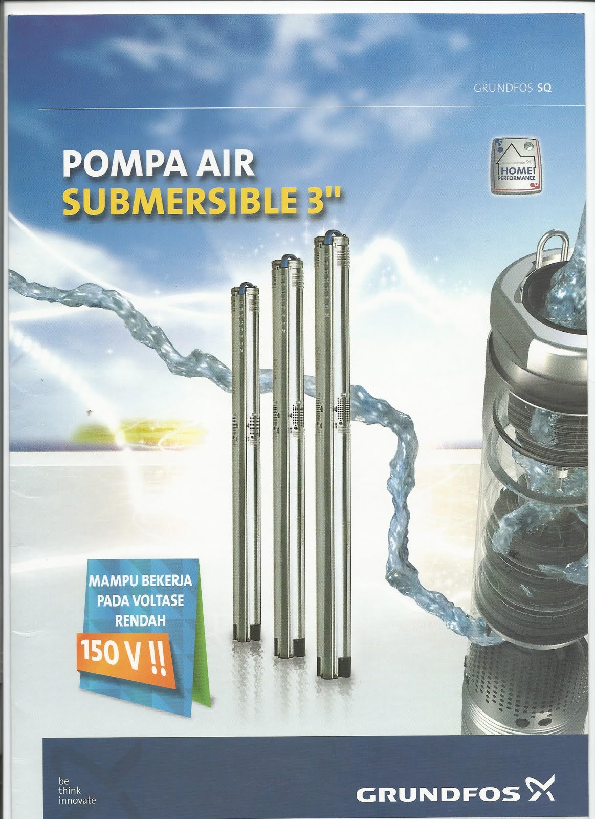 Harga Pompa Grundfos SQ Series