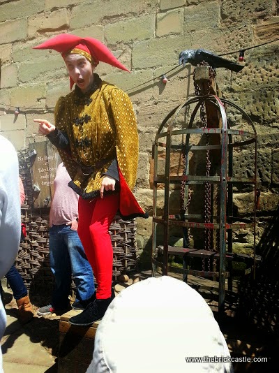 Warwick Castle Review - Dungeon entrance Jester