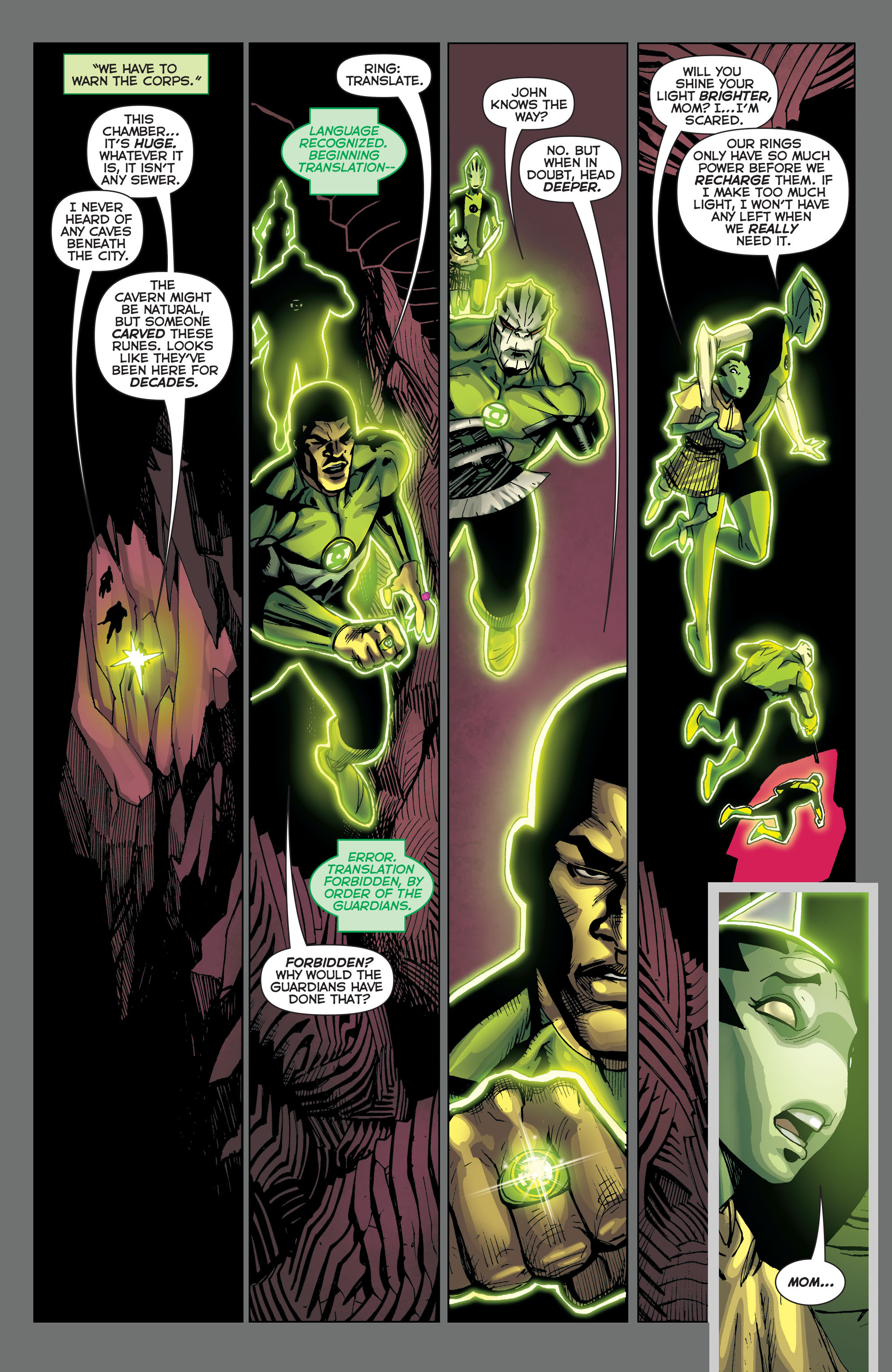 Read online Green Lantern Corps (2011) comic -  Issue #39 - 17