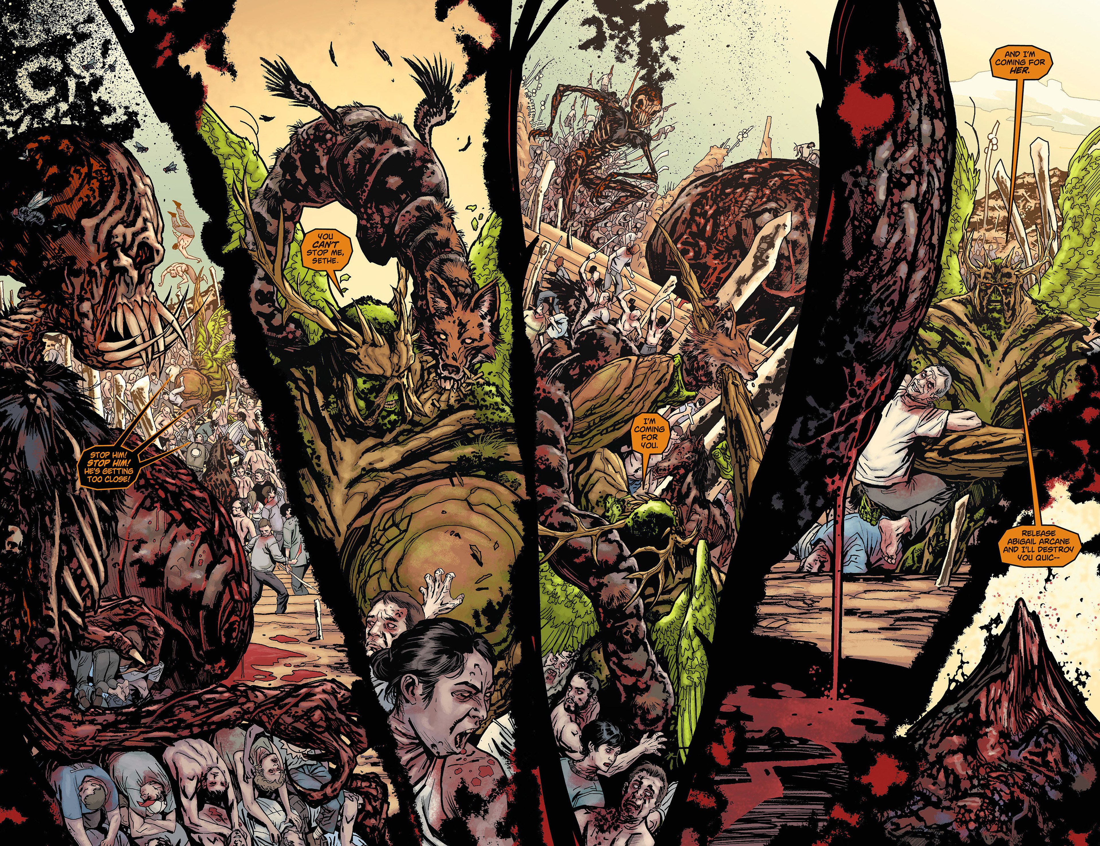 Read online Swamp Thing (2011) comic -  Issue #8 - 15
