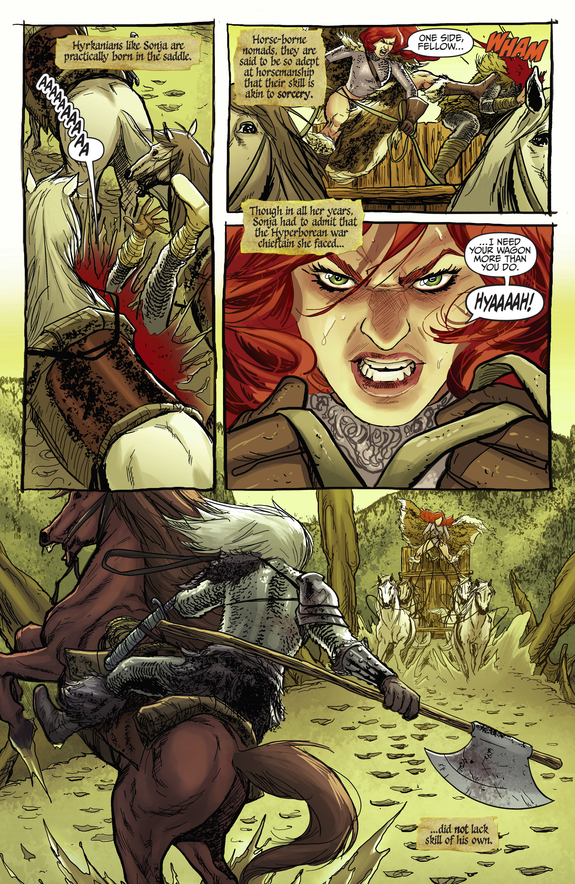 Read online Red Sonja (2013) comic -  Issue #1973 - 5