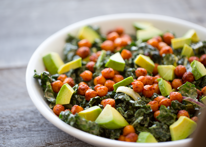 buttery avocados on my kale bowl buttery avocados on my kale bowl