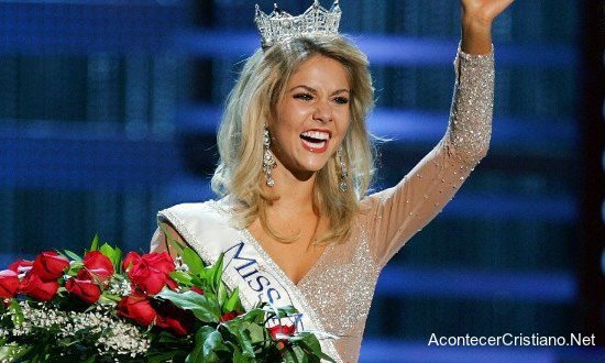 Ex Miss América vence la anorexia tras leer la Biblia y ahora sigue a Cristo Modelo vence la anorexia con la Biblia