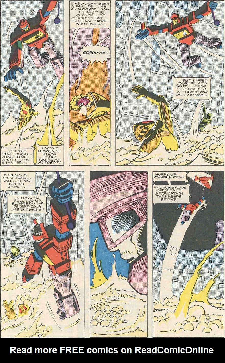 Read online The Transformers (1984) comic -  Issue #17 - 18