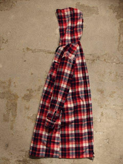 FWK by Engineered Garments "Long Bush Dress - Plaid Flannel"