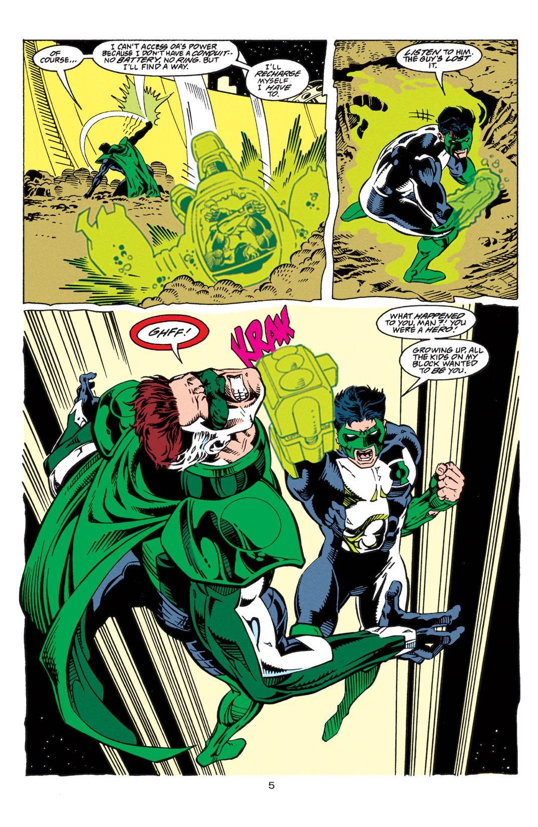 Read online Green Lantern (1990) comic -  Issue #0 - 5