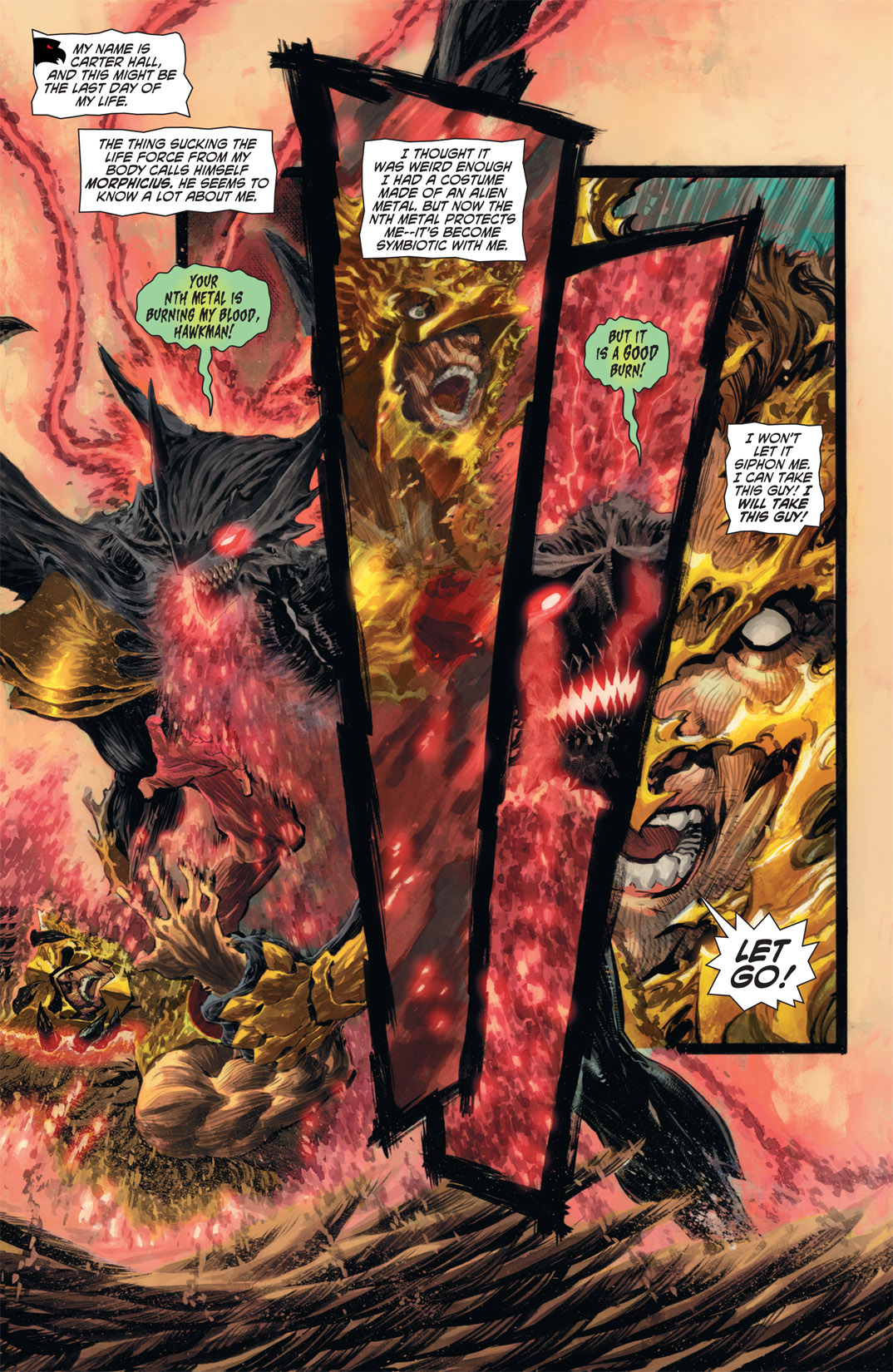 Read online The Savage Hawkman comic -  Issue #2 - 2