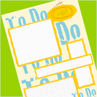 free printable to-do list – stylish stationery – ausdruckbare ToDo