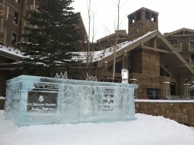 Four Seasons Jackson Hole ice bar