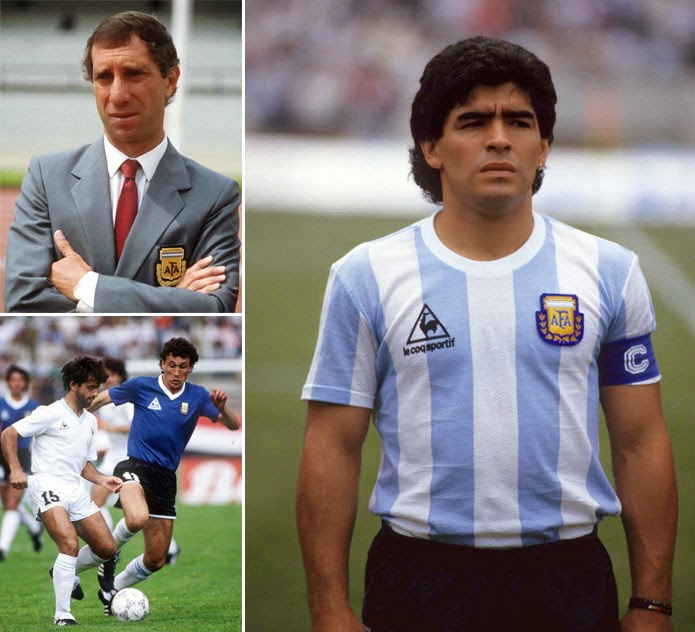 enero Credencial ganar elFutbloglin: La 'extraña' camiseta azul de Argentina en 1986