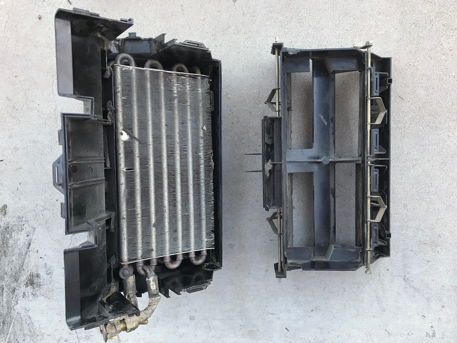 MercedesBenz W123 and R107 DIY Opening the Heater Box 19731977