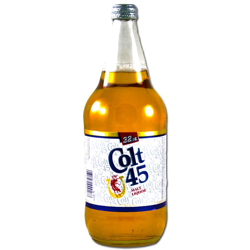 Alcohol Brands: Colt 45 Malt Liquor