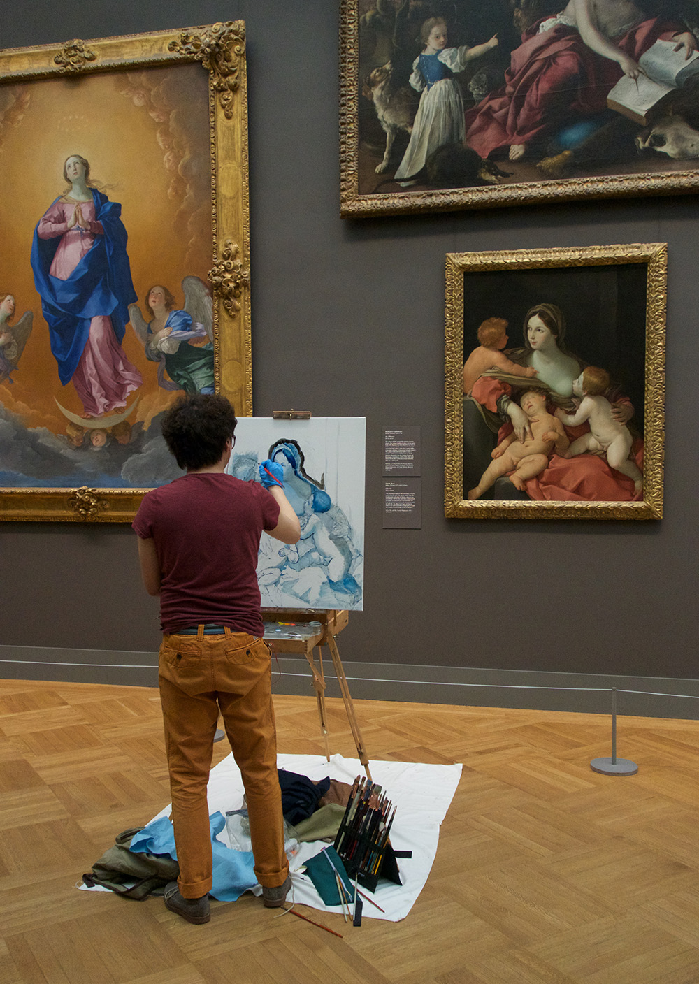 A Picture Each Day Painting at the Met