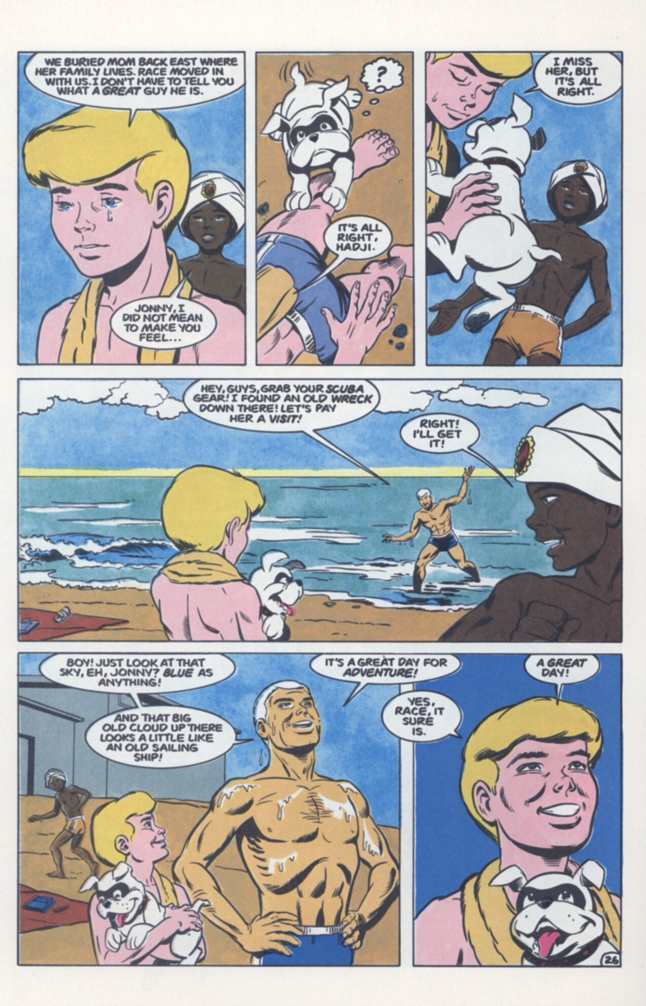 Read online Jonny Quest comic -  Issue #2 - 28