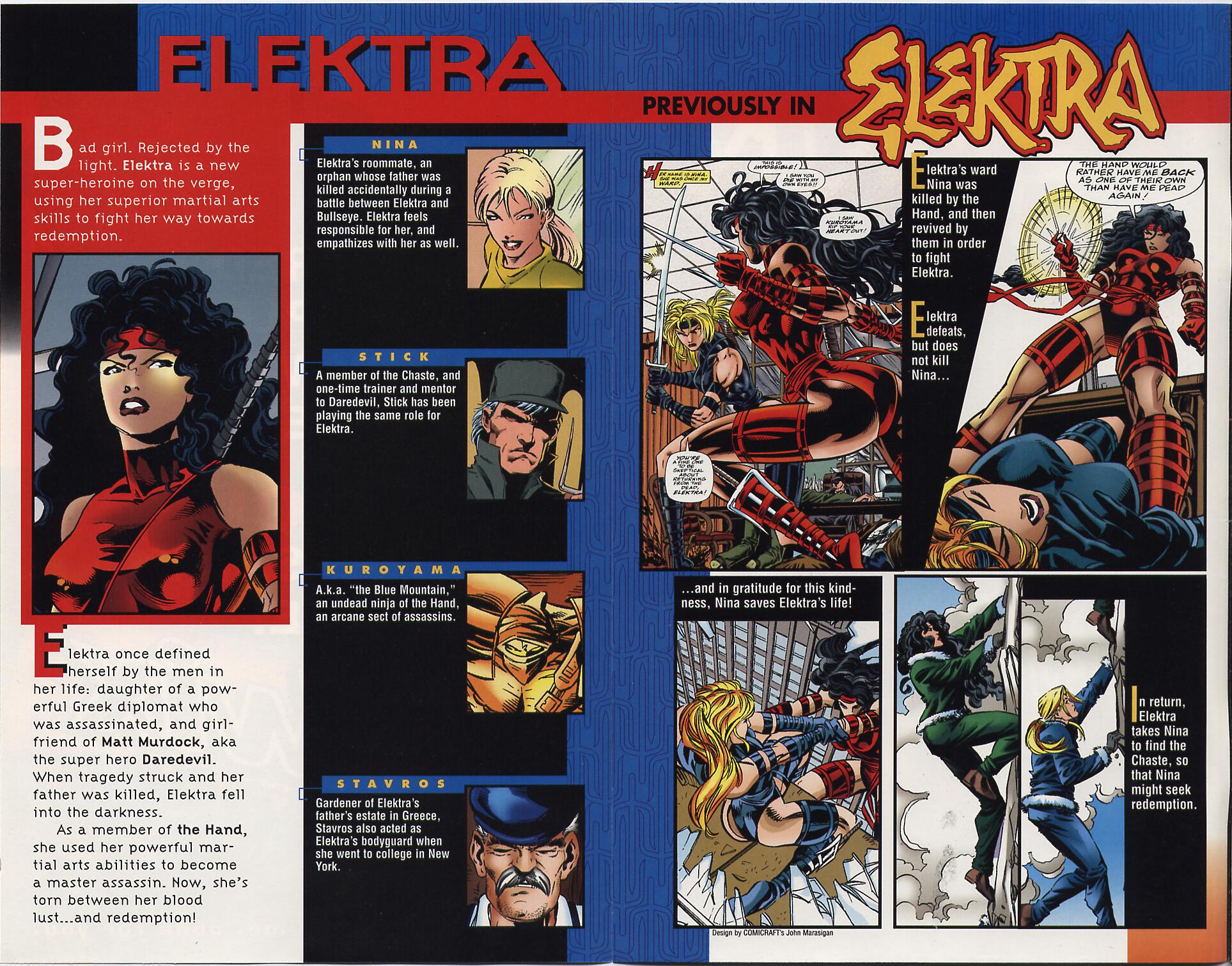 Read online Elektra (1996) comic -  Issue #18 - Going Home - 2