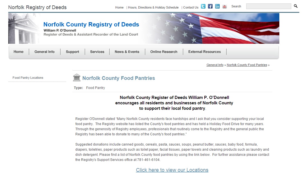 Norfolk Food Pantry Ma Norfolk Food Pantry Ma