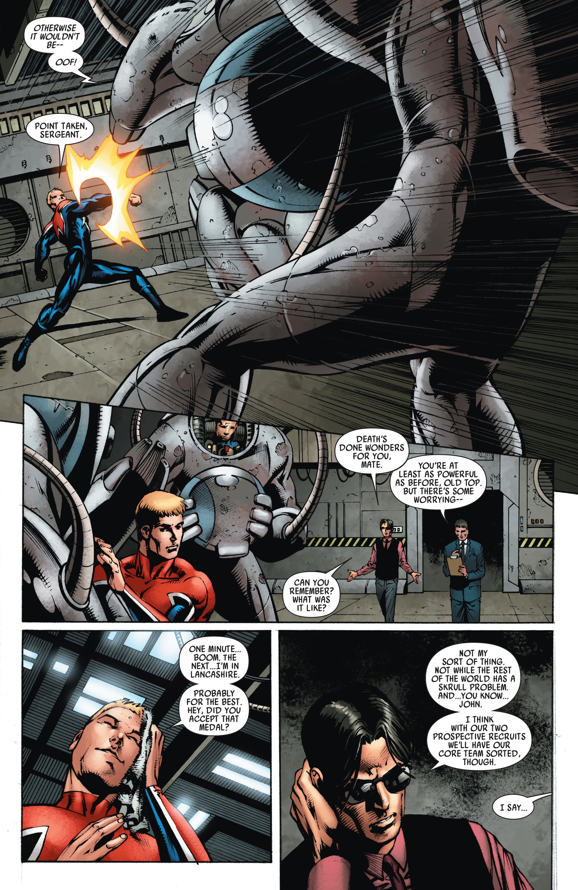 Read online Captain Britain and MI13 comic -  Issue #5 - 4