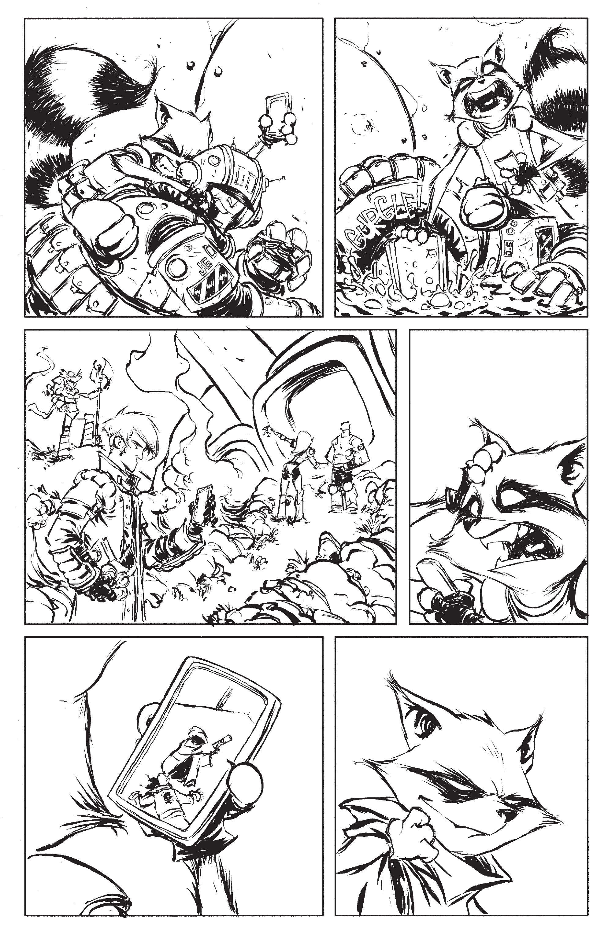Read online Rocket Raccoon (2014) comic -  Issue # _TPB 1 - 63