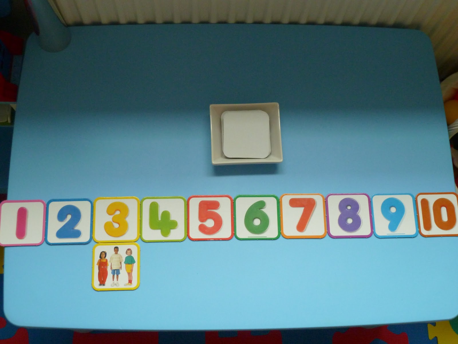 Family FECS Montessori Activity Teaching Counting & Numeral Recognition