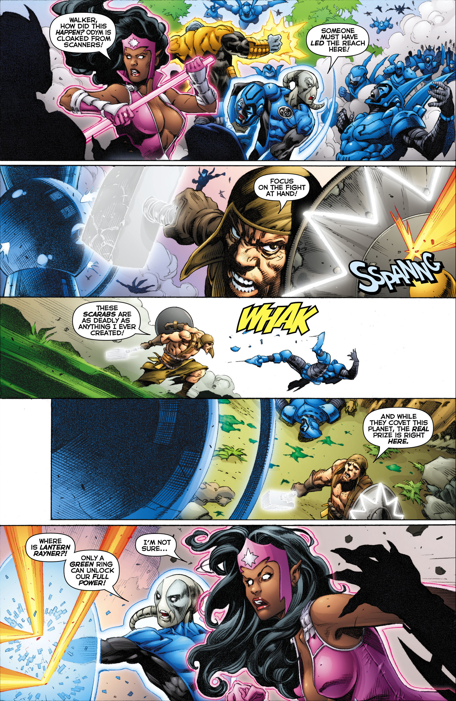 Read online Green Lantern: New Guardians comic -  Issue #10 - 11