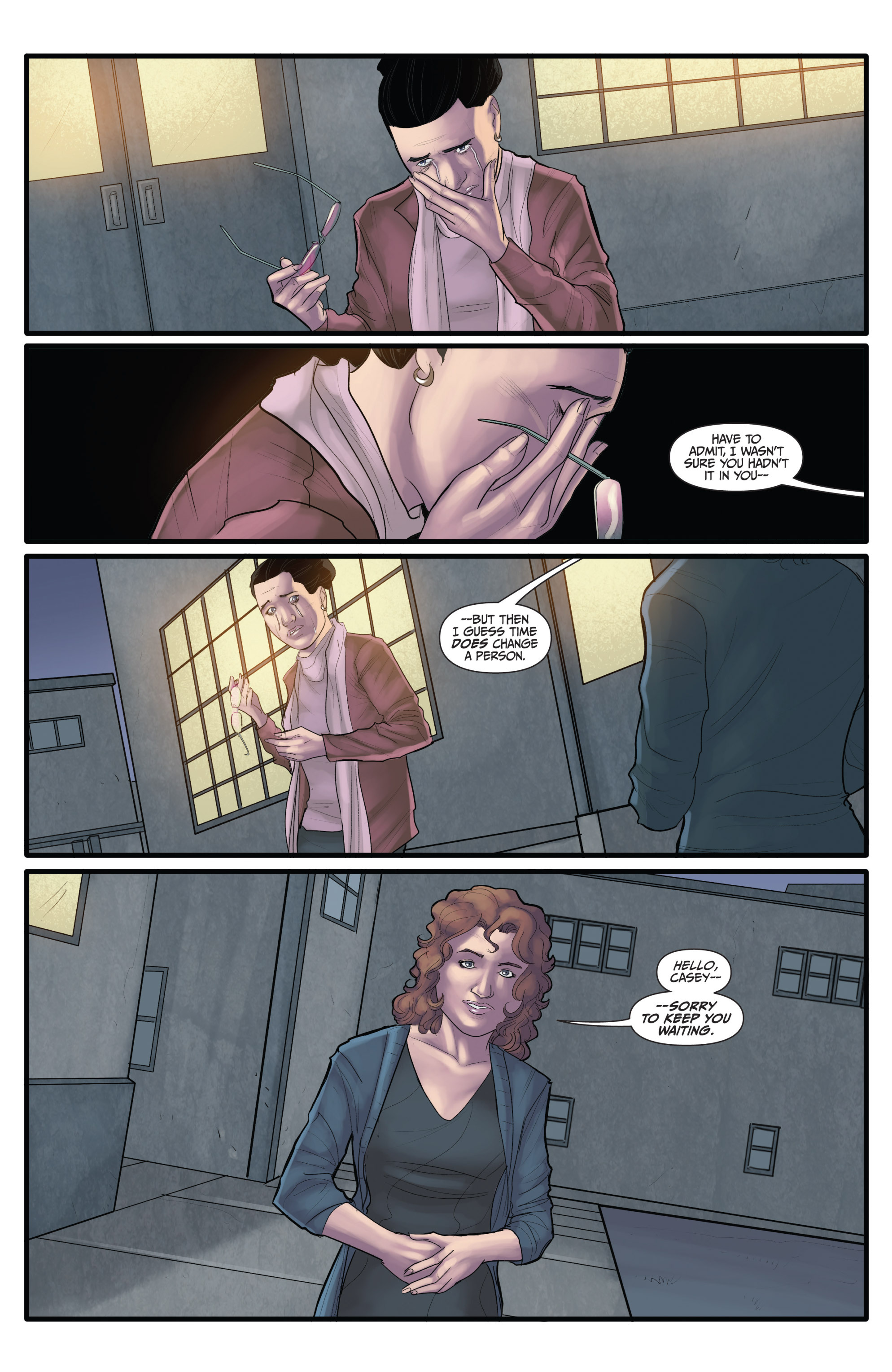 Read online Morning Glories comic -  Issue #27 - 38