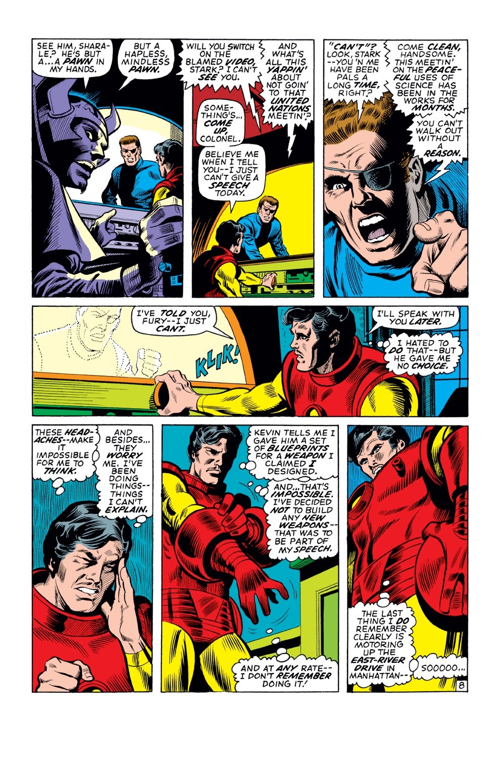 Read online Iron Man (1968) comic -  Issue #40 - 9