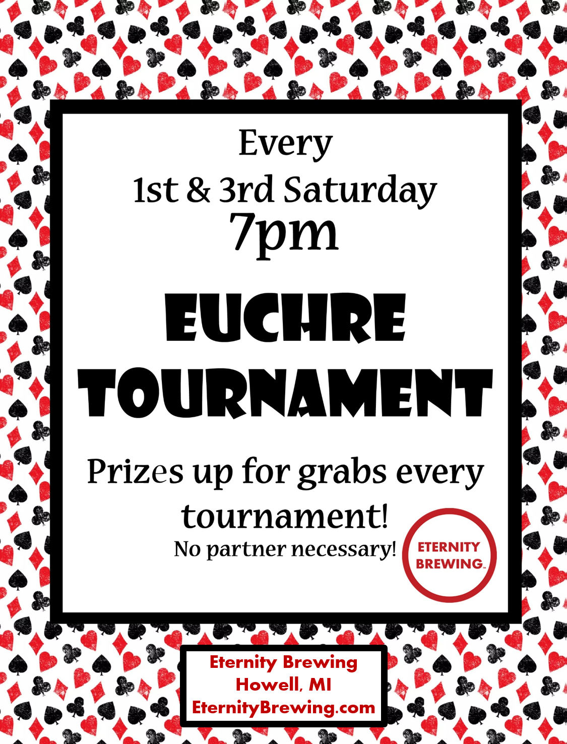 EuchreFunFREE Euchre Score Cards/RotationsEuchre TournamentsDetroit