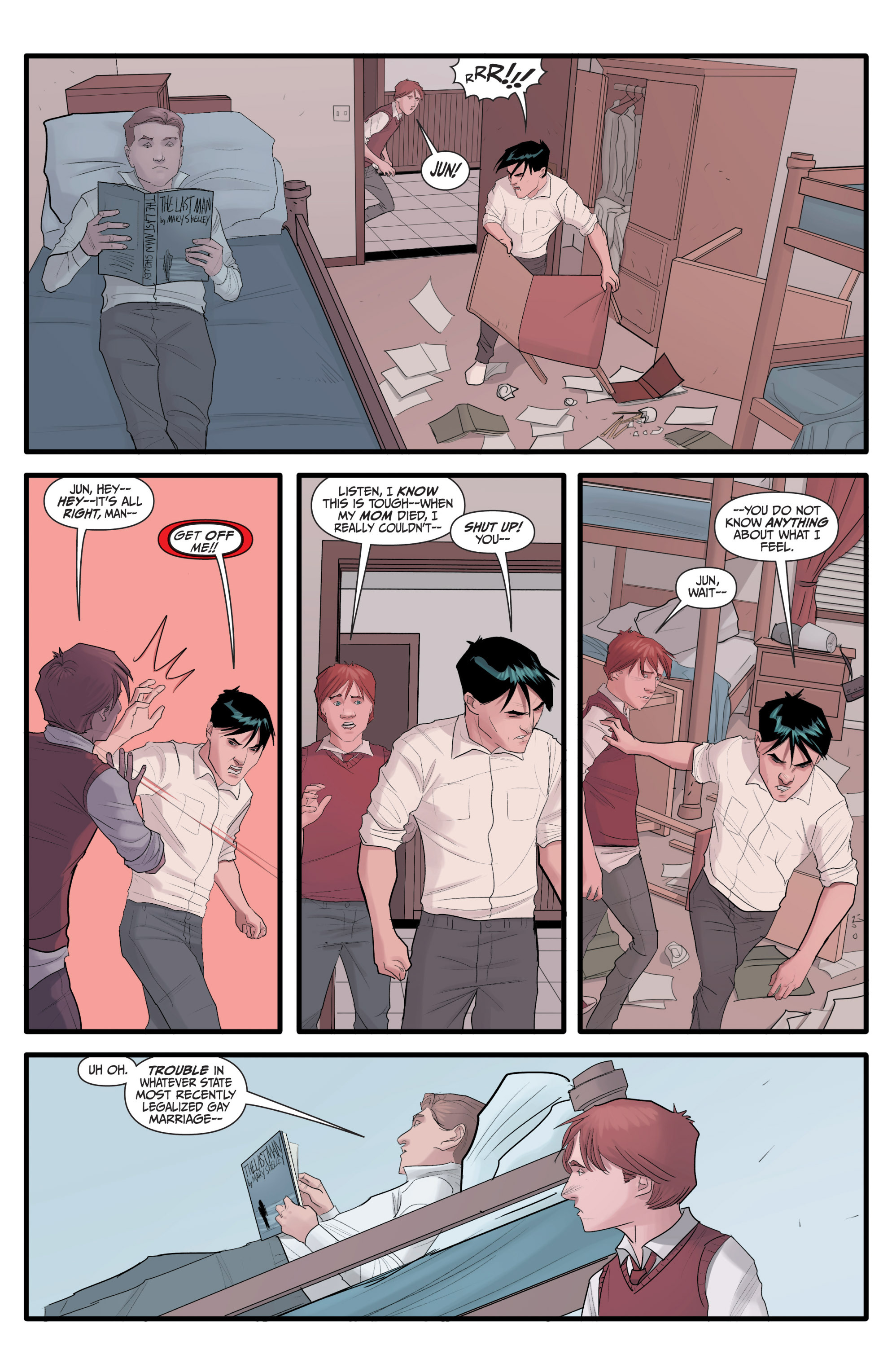 Read online Morning Glories comic -  Issue #31 - 5