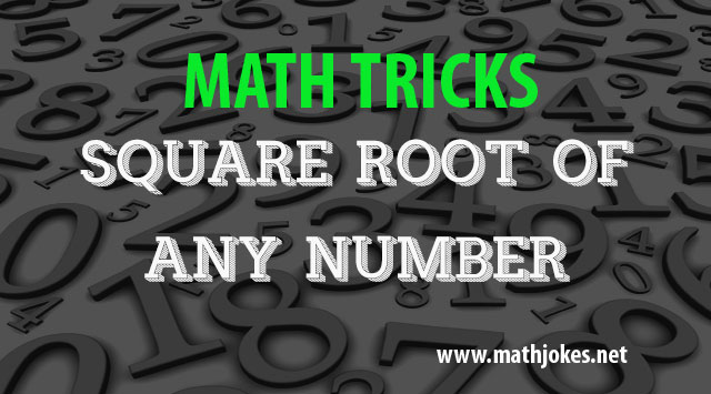 Estimating Square Root of Any Number